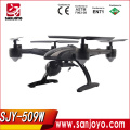 SJY- 509W 4CH 2.4G rc quadcopter 0.3 MP Caméra rc puissance drone hélicoptère avec 2MP HD WIFI FPV caméra